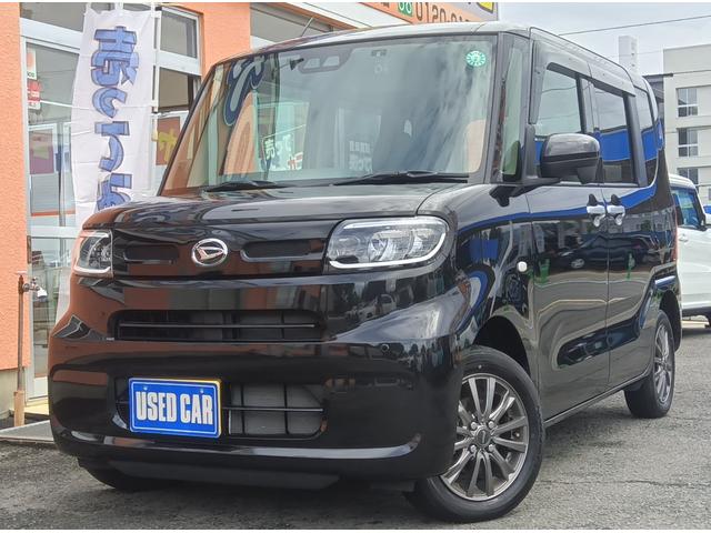 タント Ｘスペシャル４ＷＤ　スマートアシスト／ＶＳＣ・ＴＲＣ／アイドリングストップ／コーナーセンサー／社外ナビ／ＴＶ／Ｂモニター／ＥＴＣ／前後ドラレコ／両側スライド／シートヒーター／ロングスライド／社外１４インチＡＷ／Ｐスタート（1枚目）