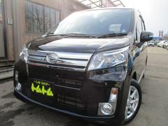 ダイハツ　ムーヴ　カスタム　Ｘ　走行３８１６５ｋｍ車検９年６月新品国産スタッドレス新品アルミ新品ナビＴＶブルートゥース新品バックカメラ新品国産夏タイヤ純正アルミ純正ＬＥＤヘッドライトＡＢＳスマートキータイベルチェーン　取説