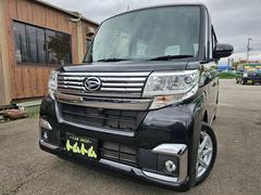 タント カスタムX 車検9年10月・新品国産スタッドレスタイヤ新品アルミ純正ナビフルセグTVブルートゥース純正バックカメラ新品国産夏タイヤ純正アルミ純正LEDヘッドライト左電動スライドドア横滑り防止ABSタイベルチェーン 中古車画像
