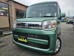 スペーシア ハイブリッドX 4WDハイブリッド車検9年3月・新品国産スタッドレスタイヤ新品アルミ社外ナビフルセグTVブルートゥース新品バックカメラ新品国産夏タイヤ純正アルミ両側電動スライドドア横滑防止ABSシートヒーター記録簿 中古車画像