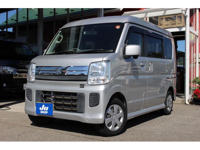 エブリイワゴン(スズキ) ＪＰターボ　４ＷＤ　ブレーキサポート　両側スライドドアクローザー　キーフリープッシュスタート 中古車画像