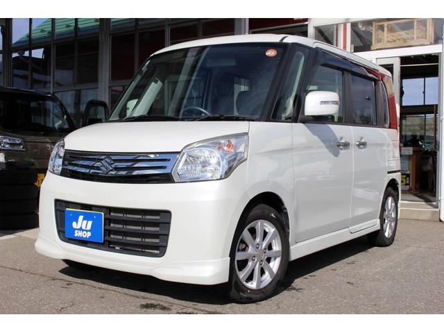 スペーシア(スズキ) Ｘリミテッド　４ＷＤ　ブレーキサポート　両側オートスライドドア　Ｂｌｕｅｔｏｏｔｈ対応ナビ 中古車画像