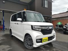 ホンダ　Ｎ−ＢＯＸカスタム　Ｇ　ＥＸターボホンダセンシング　４ＷＤ　純正リモコンエンジンスターター