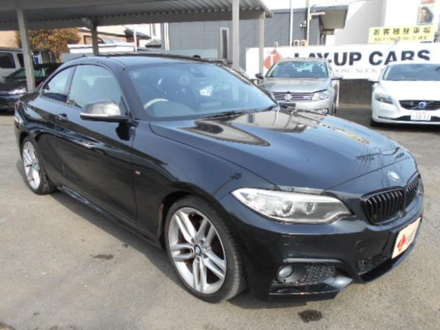 ２シリーズ(BMW) ２２０ｉクーペ　Ｍスポーツ　１８ＡＷ　ＥＴＣ　純正ナビ　オートライト　パワーシート 中古車画像