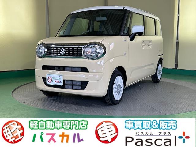 ワゴンＲスマイル(スズキ) ハイブリッドＳ　４ＷＤ　届出済未使用車　全方位モニター用カメラパッケージ装着車　スズキセーフティサポート　運転席・助手席シートヒーター　両側電動スライドドア 中古車画像