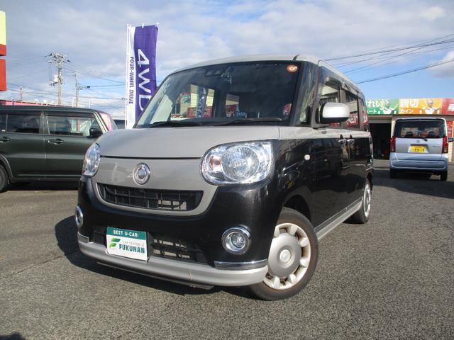 ムーヴキャンバス(ダイハツ) Ｘメイクアップリミテッド　ＳＡＩＩＩ　ドライブレコーダー　ＥＴＣ　全周囲カメラ　両側電動スライドドア　ナビ　ＴＶ　衝突被害軽減システム　オートマチックハイビーム　スマートキー　アイドリングストップ　電動格納ミラー　ベンチシート　ＣＶＴ 中古車画像