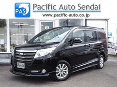 ノア 4WD X SDナビ フリップダウンモニター バックカメラ 電動ドア TRDフロントスポイラー スマートキー LED LEDフォグ 15インチアルミ 地デジTV Bluetooth DVD CD録音 横滑り防止 リアヒーター フロントガラス熱線 ETC 禁煙車 中古車画像