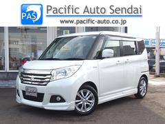 デリカD:2 ハイブリッドMZ ナビパッケージ 全周囲カメラ 両側電動ドア スマートキー HID 革巻ハンドル アップルカープレイ Bluetooth DVD CD クルコン i-STOP 横滑り防止 誤発進抑制 衝突軽減ブレーキ レーンアシスト シートヒーター ETC 禁煙 中古車画像