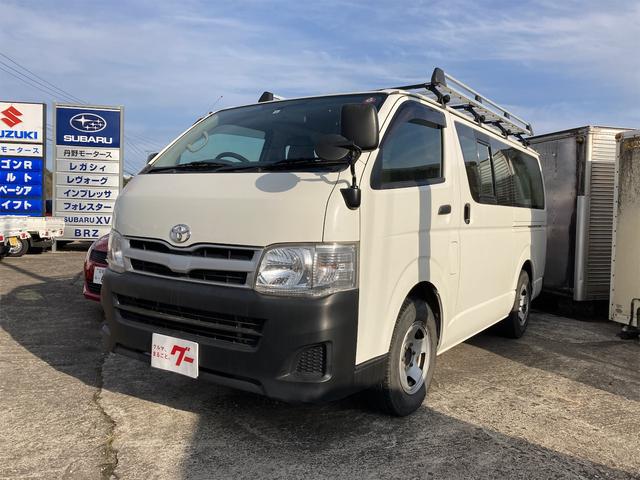 トヨタ ハイエースバンロングｄｘ 両側スライドドア ａｃ ａｗ ホワイト ｍｔの中古車 車体価格63万円 11 平成23 年式 走行7 8万キロ 車体色ホワイト 宮城県刈田郡蔵王町宮字古川３０ 丹野モータースの在庫 グーネット中古車