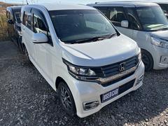 N-WGNカスタム G・Aパッケージ 《4WD》《車検2年》SDナビTVフルセグ衝突軽減ブレーキシステム/革巻きステアリング/クルーズコントロール/ETC/プッシュスタート/スマートキー/ハーフレザーシート/革巻きステアリング/ETC/ 中古車画像