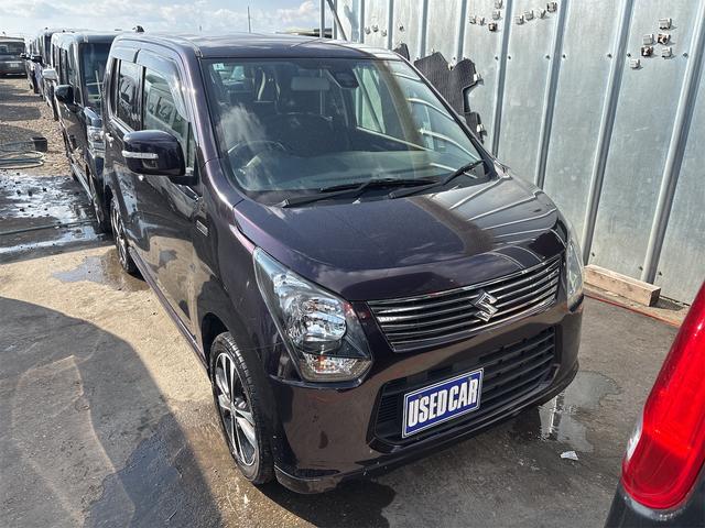 ワゴンＲ(スズキ) ２０周年記念車　《走行５１８００キロ》《特別仕様車》純正フルエアロ１５インチＡＷ／プッシュスタート／スマートキー／オートエアコン／シートヒーター／ＨＩＤオートライトフォグ／衝突軽減ブレーキシステム／ 中古車画像