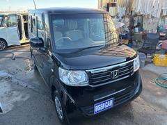 N-BOX G・Lパッケージ 《走行79400キロ》《4WD》《車検2年》SDナビTVフルセグ/ステアリングコントロール/オートエアコン/プッシュスタート/スマートキースペアキー/パワースライドア/ 中古車画像