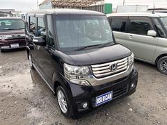 N-BOXカスタム G・Lパッケージ 《4WD》《車検2年》純正フルエアロ14インチAW/HIDオートライトフォグ/プッシュスタート/スマートキー/パワースライドア/SDナビTV/オートエアコン/ETC/ 中古車画像