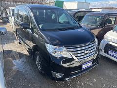 セレナ ハイウェイスター 《4WD》《車検2年》《後期モデル》両側パワースライドア/プッシュスタート/スマートキー/SDナビTVフルセグBluetooth/バックカメラ/衝突軽減ブレーキシステム/ 中古車画像