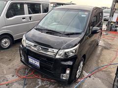 ムーヴ カスタム Xリミテッド SA 《走行74100キロ》《車検2年》《後期モデル》SDナビTV/バックカメラ/LEDオートヘッドランプフォグ/革巻きステアリング/プッシュスタート/スマートキー/ETC/スマートキー/ 中古車画像