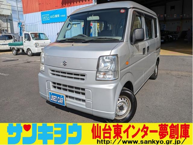 スズキ エブリイ ＰＡ　両側スライド　４ＷＤ　５ＭＴ　ＥＴＣ　カロツェリアスピーカー　ドアバイザー　ゴムマット　ケンウッドＭＰ３・ＷＭＡ対応ＣＤレシーバー