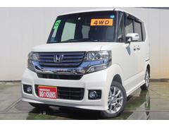 ホンダ　Ｎ−ＢＯＸカスタム　Ｇ　Ｌパッケージ　４ＷＤ　ナビフルセグＴＶ