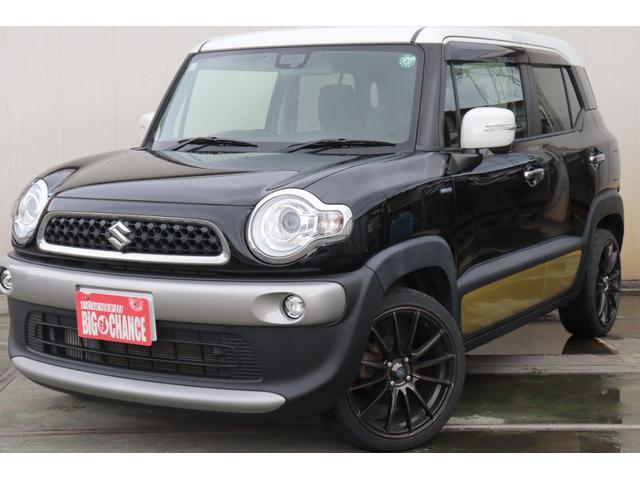 クロスビー(スズキ) ハイブリッドＭＺ　ハイブリッド４ＷＤ　純正ＣＤ　プッシュスタート　スタッドレスタイヤ付　スペアキー　ＥＴＣ１年保証 中古車画像