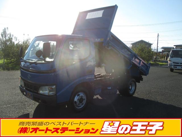 フルジャストローダンプ　支柱無し　２．０ｔ積載　（３０５×１６０ｃｍ）　エアコン　パワステ　パワーウィンド　運転席エアバック　ＡＢＳ　Ｒタイヤ（ダブル）　車検Ｒ６年８月