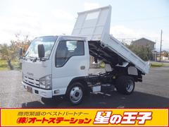 エルフトラック フルフラットローダンプ 2.0t積載 支柱有 コボレーン付 エアコン パワステ パワーウィンドウ 運転席エアバック ABS 3人 元レンタ NJR85AN 中古車画像