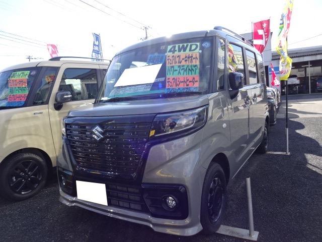 XF 4WD 届出済未使用車 ブレーキサポート 誤発進抑制装置 車線逸脱警報装置 横滑り防止装置 電動スライドドア デュアルシートヒーター クルーズコントロール アイドリングストップ スマートキー(1枚目)