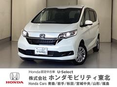 ホンダ　フリード　Ｇ　６人乗りデモカー禁煙車ホンダセンシング２．０ＥＴＣドラレコ前後メモリーナビフルセグＴＶＢｌｕｅｔｏｏｔｈＵＳＢ入力端子バックカメラ両側電動スライドドア中古スタッドレスタイヤ付　横滑防止装置　リヤカメラ