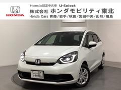 フィット e:HEVホーム 中古スタッドレスタイヤ、純正メモリーナビ、ドライブレコーダー前後装着+ETC2.0付 当社デモカー 前後誤発進抑制機能 クリソナ 助手席エアバッグ 運転席エアバッグ 1オナ アイドリングストップ 中古車画像