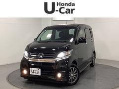 N-WGNカスタム G・ターボパッケージ 新品フロアカーペットマット付 光触媒抗菌消臭施工済 地デジフルセグ 横滑り防止システム 追突被害軽減ブレーキ ECONモード WSRS ナビ&TV イモビ サイドエアバッグ オートクルーズ キーフリー 中古車画像