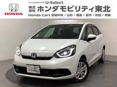 フィット e:HEVホーム 中古スタッドレスタイヤ、純正メモリーナビ、ドライブレコーダー前後装着+ETC付 当社デモカー 前後誤発進抑制機能 クリソナ 助手席エアバッグ 運転席エアバッグ 1オナ アイドリングストップ USB接続 中古車画像