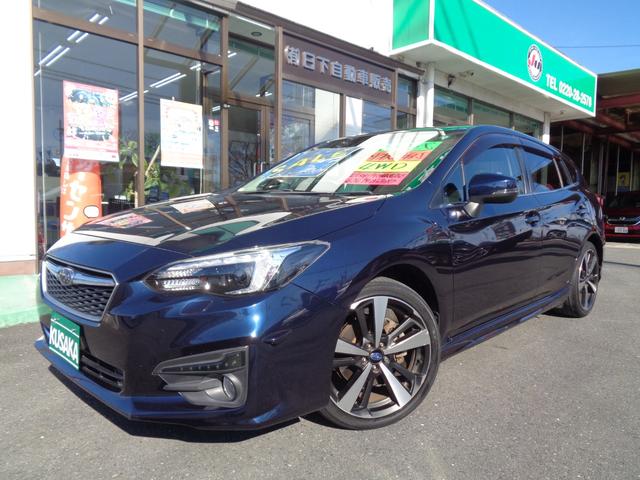 インプレッサスポーツ(スバル) ２．０ｉ−Ｓアイサイト　車検整備付　４ＷＤ　衝突軽減ブレーキ　純正メモリーナビ地デジＴＶ　バックカメラ　スマートキ−Ｐスタート　横滑り防止　クルーズコントロール　パワ−シ−ト　電動パ−キング　パドルシフト　ＬＥＤライト 中古車画像