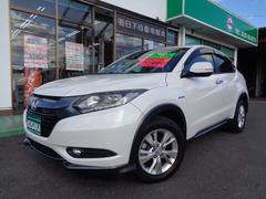 ヴェゼル ハイブリッドX 車検整備付 衝突軽減ブレーキ 純正メモリーナビ地デジTV バックカメラ スマ-トキ-Pスタ-ト クルーズコントロール 横滑り防止 カ-テンエアバック 電動パ-キング パドルシフト LEDライト ETC 中古車画像