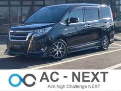 エスクァイア ハイブリッドGiプレミアムパッケジブラックテーラード 純正10インチナビ 純正12インチフリップダウンモニター TRDフロントグリル 両電動スライドドア リアオートエアコン シートヒーター モデリスタAW ステアリングヒーター CD DVD フルセグTV 中古車画像