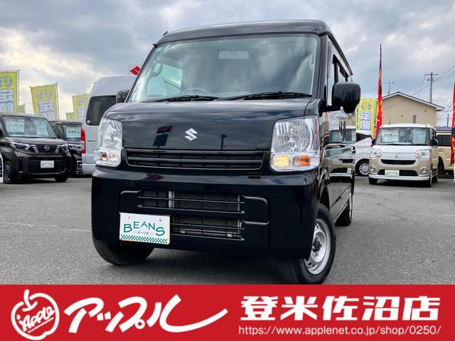 エブリイ(スズキ) PC ワンオーナー車 4WD 5MT ハロゲンヘッドライト マニュアルエアコン CDチューナー 中古車画像