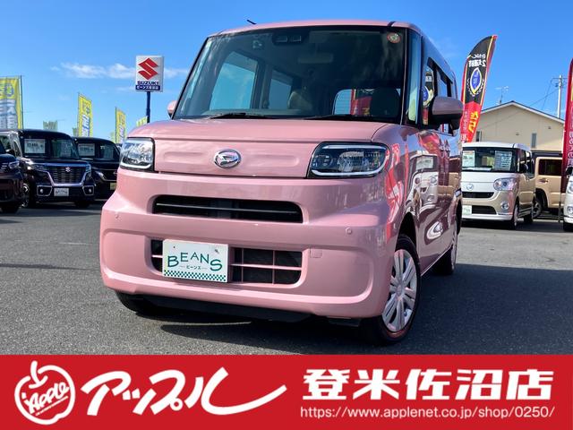 タント L 4WD 禁煙車 ワンオーナー車 衝突回避支援 両側スライドドア 社外ワンセグナビ Bluetoothオーディオ LEDヘッドランプ 運転席・助手席シートヒーター キーレスエントリー(1枚目)