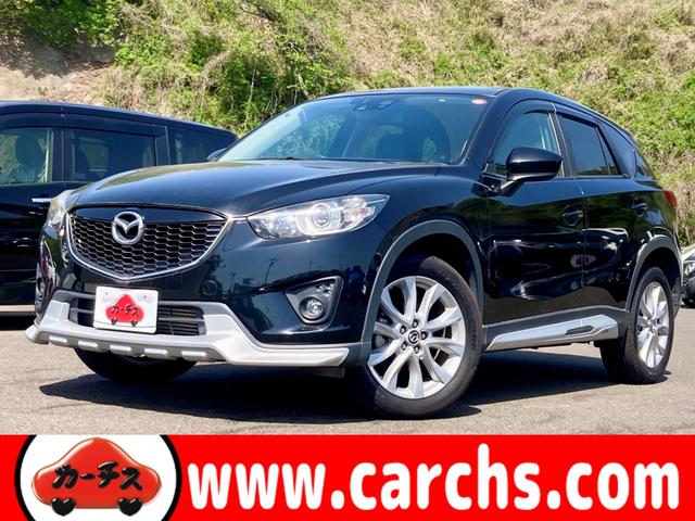 ＣＸ－５ ＸＤ　Ｌパッケージ　４ＷＤ　４ＷＤ／スマートシティブレーキサポート／セーフティパッケージ／レザーシート／純正ナビ／フルセグＴＶ／ＤＶＤ／Ｂｌｕｅｔｏｏｔｈ対応／バックカメラ／サイドカメラ／ＢＯＳＥサウンド／禁煙車／１年保証付き／（1枚目）