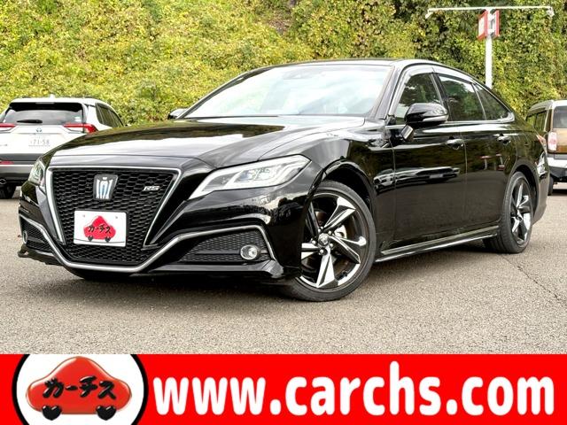 クラウンハイブリッド(トヨタ) ＲＳ　リミテッド　セーフティセンス！ブラインドスポットモニター！純正ナビ＆フルセグＴＶ＆ＢＴ＆バックカメラ！３眼ＬＥＤヘッドライト！オートライト！純正アルミ！半革シート！シートヒーター！ビルトインＥＴＣ２．０ 中古車画像