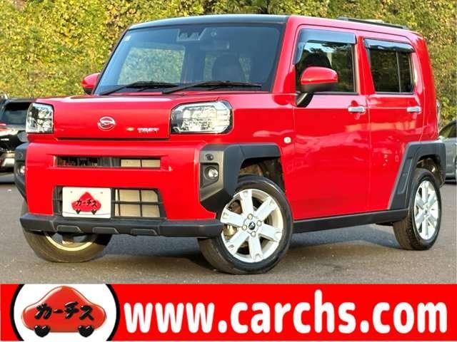 タフト G エコアイドル!スマートアシスト!スカイフィールトップ!純正ナビ&フルセグTV&DVD&BT&バックカメラ!LEDヘッドライト!オートライト!純正アルミ!シートヒーター!キーフリーシシステム!(1枚目)