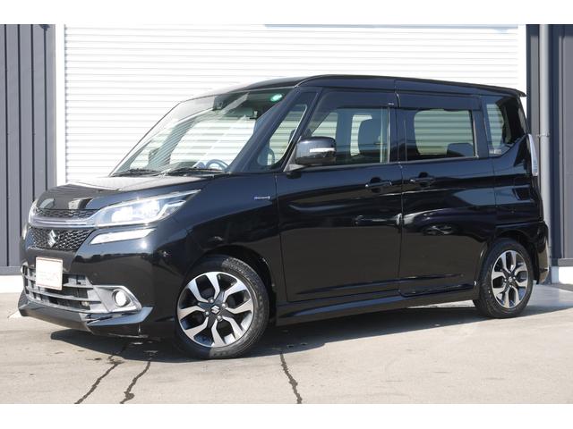 ソリオバンディット(スズキ) ハイブリッドSV デュアルカメラブレーキサポート 全方位モニター付メモリーナビ クルーズコントロール 両側スライドドア片側パワースライド  LEDヘッドライト ナノイー付オートエアコン スマートキー 純正アルミ 中古車画像