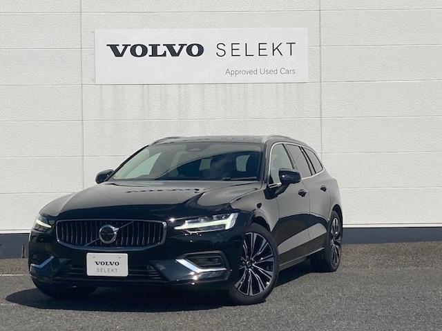 Ｖ６０ アルティメット　Ｂ４　登録済み未使用車・Ｇｏｏｇｌｅ搭載・チルトアップ機構付きパノラマガラスサンルーフ装備・アダプティブクルーズコントロール（1枚目）