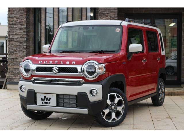 ハスラー(スズキ) ＪスタイルＩＩ　４ＷＤ　届出済み未使用車　ワンオーナー　メーカーオプション９インチフルセグナビ　全方位モニター　スズキセーフティサポート 中古車画像