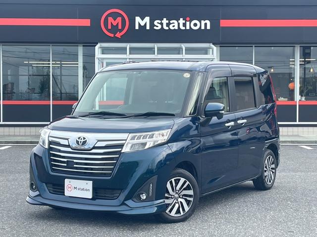 ルーミー(トヨタ) カスタムG 4WD ワンオーナー 寒冷地仕様 バックカメラ スマートアシスト 前後ドラレコ 運転席・助手席シートヒーター 両パワスラ LEDライト 純正14アルミ Bluetooth 中古車画像