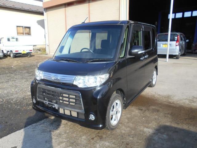 タント(ダイハツ) カスタムX エアコン エアバック スマートキー 左パワースライドドア エコアイドル パワステ パワーウインド エアバック オートマ ABS ナビテレビ 中古車画像