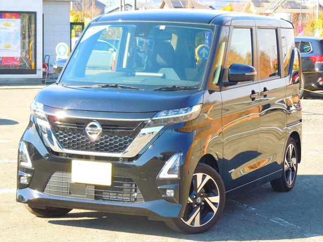 ルークス(日産) ハイウェイスター　Ｇターボ　ＬＥＤヘッドライト／エマージェンシーブレーキ／電動スライドドア 中古車画像