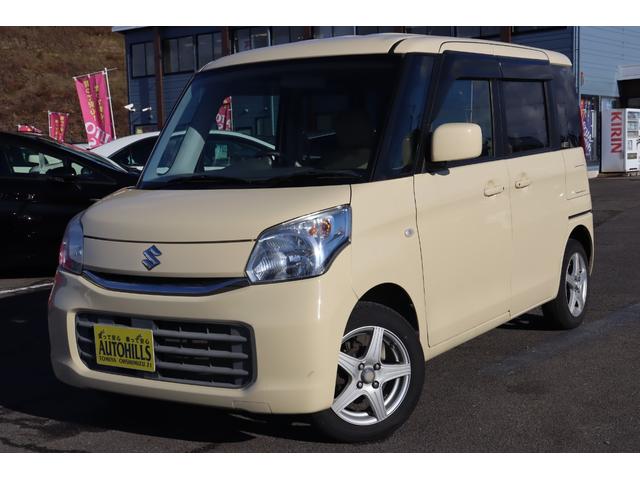 スペーシア(スズキ) Ｘ　車検整備付　１年保証　走行距離無制限　両側パワスラ　スマートキー　ワンセグナビ 中古車画像