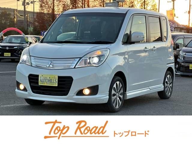 ☆三菱・デリカＤ２入荷しました☆（トップロード） ☆純正フルエアロ・レーダーブレーキ・フルセグナビ・ドライブレコーダー☆