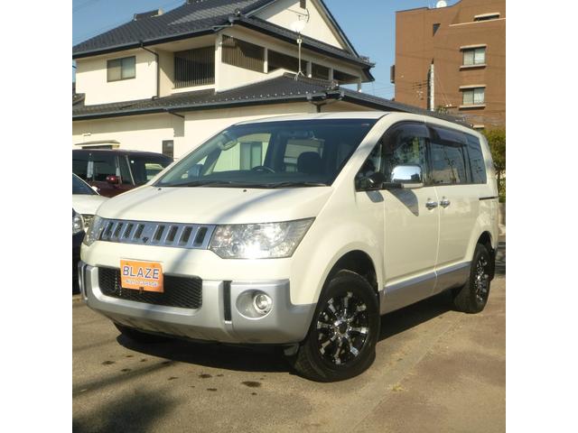 デリカD:5(三菱) G プレミアム 7人乗 寒冷地仕様 純正HDDナビ 後席モニター DVD再生 ロックフォードサウンド 両側パワスラ F/S/Rカメラ 電動バックドア 16インチアルミ ETC ヒーター付き電動シート クルコン HID 中古車画像