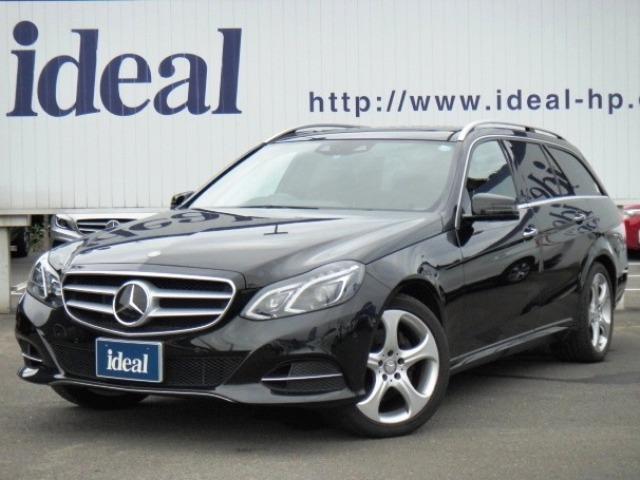 E350 ステーションワゴン アバンギャルド 黒革 LED(1枚目)