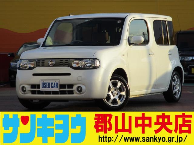 日産 キューブ １５Ｘ　Ｖセレクション　ストラーダナビ　フルセグテレビ