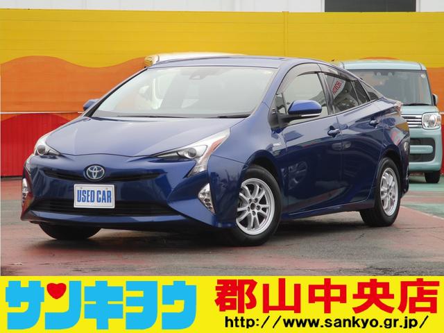 独自ローンあり！駅までの送迎は事前にご連絡下さい♪ 純正ナビ！ＬＥＤライト！ＬＥＤフォグ！人気のプリウスが入庫しました！