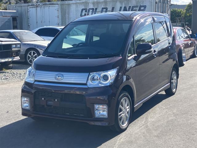 ムーヴ(ダイハツ) カスタム　Ｘ　ドライブレコーダー　ナビ　ＴＶ　ＨＩＤ　スマートキー　電動格納ミラー　ベンチシート　ＣＶＴ　盗難防止システム　ＡＢＳ　ＣＤ　ＤＶＤ再生　ＵＳＢ　Ｂｌｕｅｔｏｏｔｈ　アルミホイール　衝突安全ボディ 中古車画像